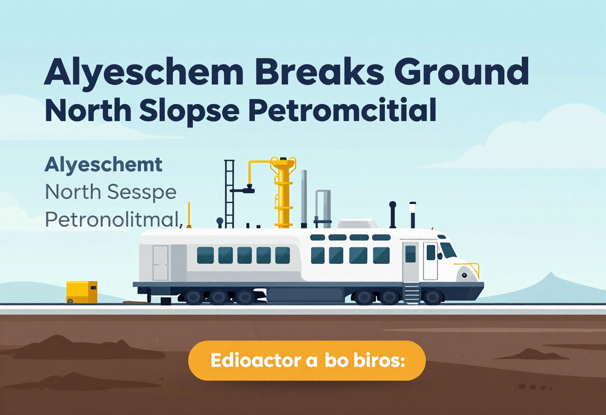 Alyeschem Breaks Ground on North Slope Petrochemical Factory - Alaska Business Magazine