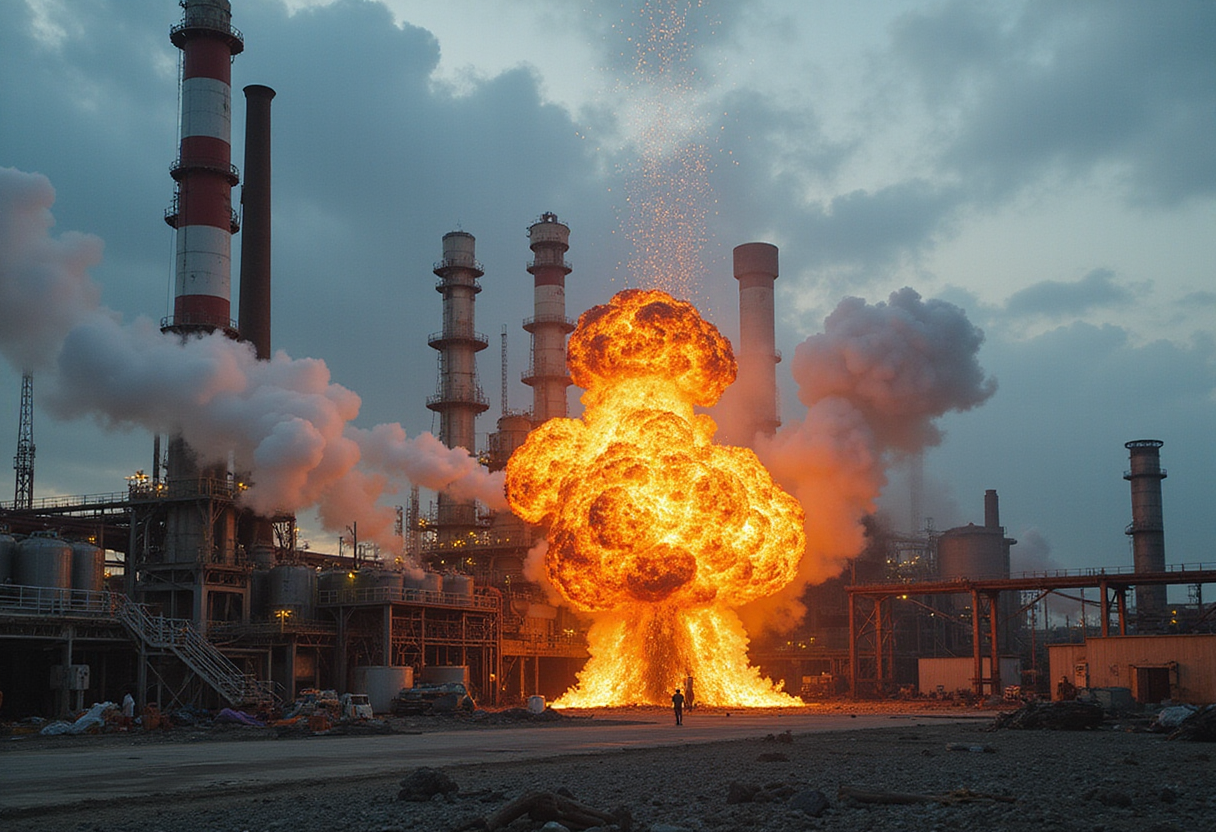 Massive explosion at MRPL refinery in Mangaluru triggers panic; rescue operations underway - The New Indian Express