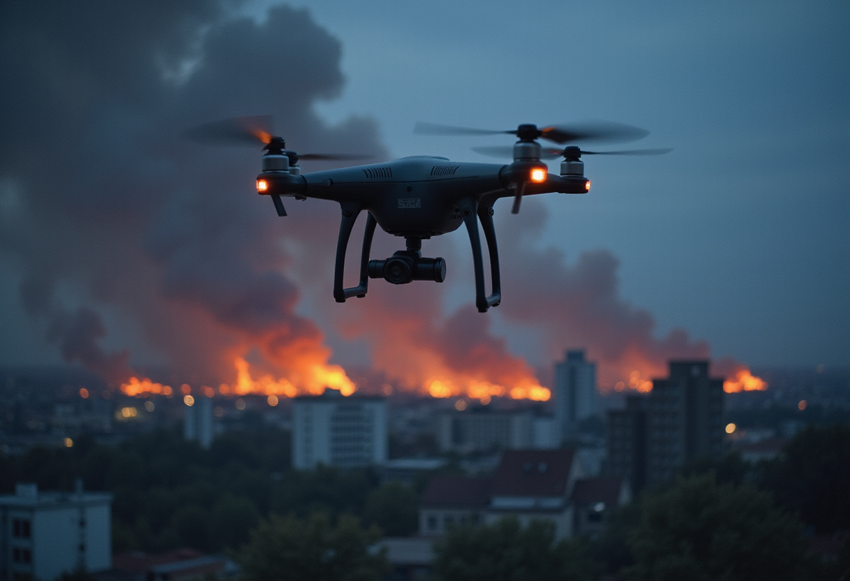 Drones hit Russia's Volgograd and Samara overnight—fires near a Lukoil refinery, a chemical plant, and likely Europe's l