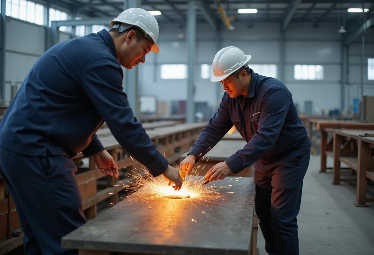 Weihua Marine Holds Steel Cutting Ceremony for Sepat FPSO E-House Module - www.imarinenews.com