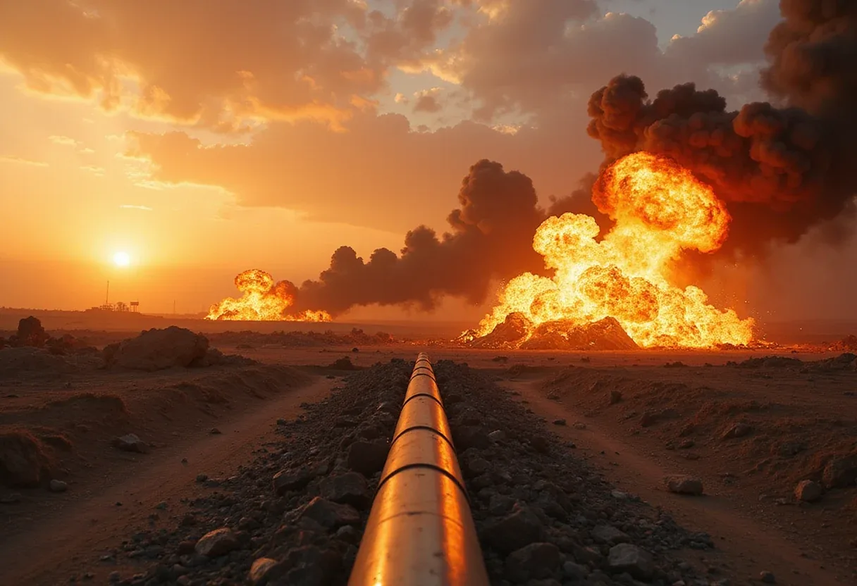 Explosion hits Syria gas pipeline in latest attack on energy infrastructure - Arab News PK
