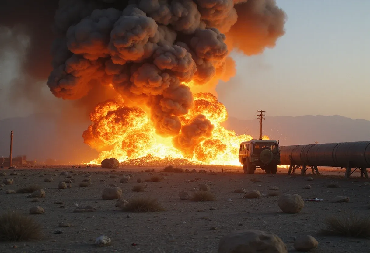 Explosion hits Syria gas pipeline in latest attack on energy infrastructure - Arab News