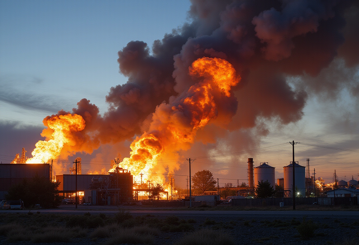 Fire breaks out at Citgo East plant on Refinery Row - kristv.com
