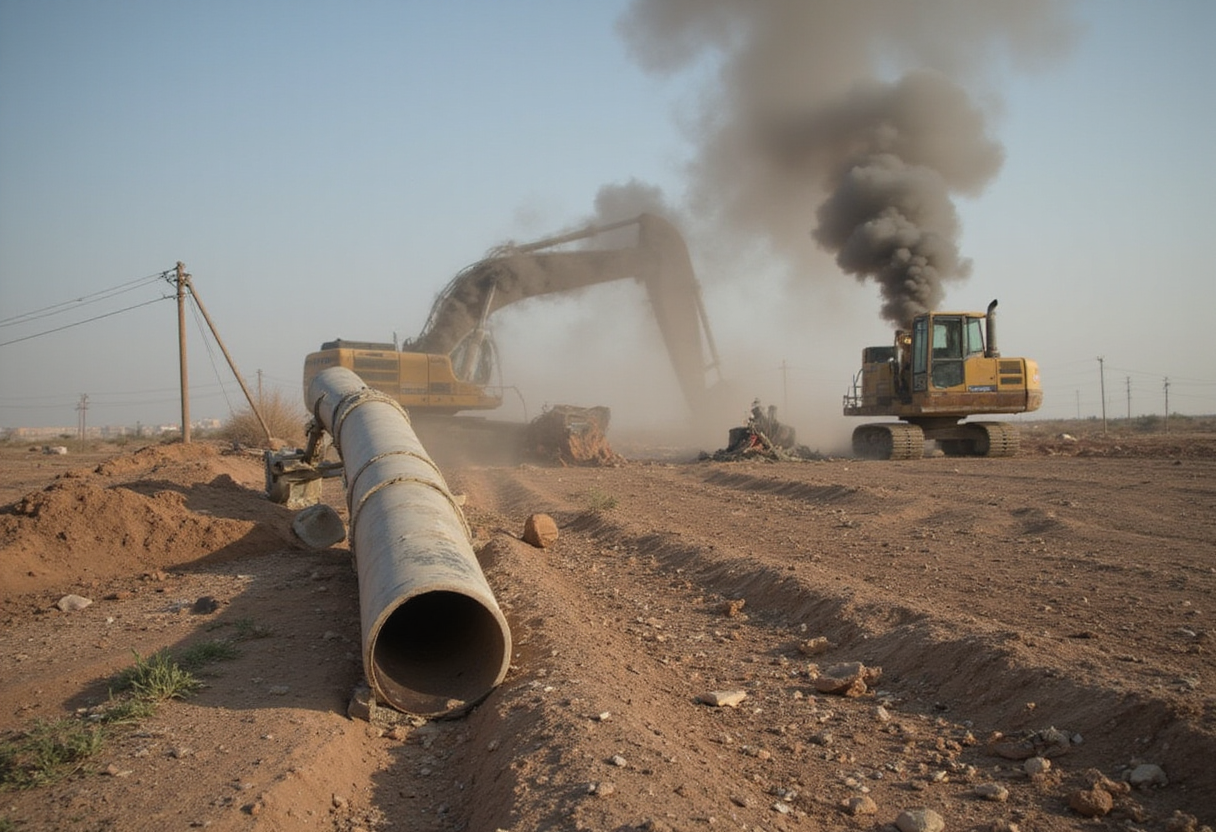 Syria says northeast pipeline damaged in sabotage attack - Arab News